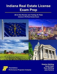 Enlarge image Cover: Indiana Real Estate License Exam Prep: All-in-One Review and Testing to Pass Indiana's PSI Real Estate Exam - rycolemet