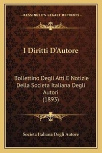 Abbildung von: I Diritti D'Autore - Kessinger Publishing