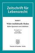 Abbildung von: Wider intellektuelle Moden - Duncker & Humblot