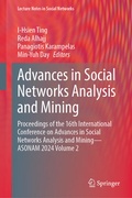 Cover: Advances in Social Networks Analysis and Mining - Springer