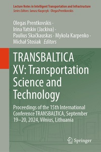 Abbildung von: TRANSBALTICA XV: Transportation Science and Technology - Springer
