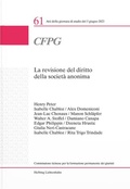Cover: La revisione del diritto della societ&agrave; anonima - Helbing & Lichtenhahn