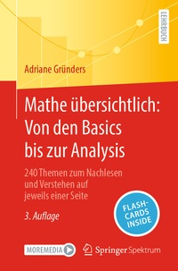 Abbildung von: Mathe übersichtlich: Von den Basics bis zur Analysis - Springer Spektrum