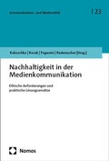 Cover: Nachhaltigkeit in der Medienkommunikation - Nomos