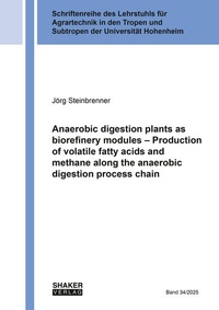 Abbildung von: Anaerobic digestion plants as biorefinery modules - Production of volatile fatty acids and methane along the anaerobic digestion process chain - Shaker
