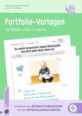 Cover: Portfolio-Vorlagen f&uuml;r Kinder unter 3 Jahren - Verlag an der Ruhr