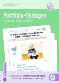 Abbildung von: Portfolio-Vorlagen für Kinder unter 3 Jahren - Verlag an der Ruhr