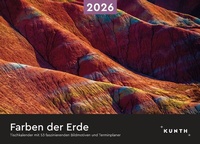 Abbildung von: Farben der Erde - KUNTH Tischkalender 2026 - Kunth Verlag