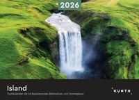 Abbildung von: Island - KUNTH Tischkalender 2026 - Kunth Verlag