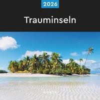 Abbildung von: Trauminseln - KUNTH Broschurkalender 2026 - Kunth Verlag