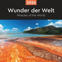 Abbildung von: Wunder der Welt - KUNTH Broschurkalender 2026 - Kunth Verlag