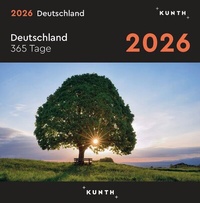 Abbildung von: Deutschland - KUNTH 365-Tage-Abreißkalender 2026 - Kunth Verlag
