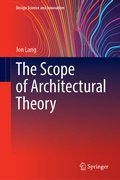 Cover: The Scope of Architectural Theory - Springer Nature Switzerland AG