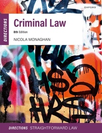 Enlarge image Cover: Criminal Law Directions - Oxford University Press