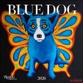 Cover: Blue Dog 2026 Wall Calendar - Universe Publishing