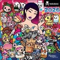 Cover: tokidoki 2026 Wall Calendar (Includes Stickers) - Universe Publishing