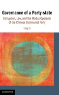 Cover: Governance of a Party-state - Cambridge University Press