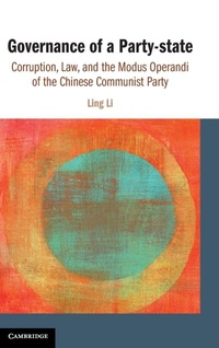 Enlarge image Cover: Governance of a Party-state - Cambridge University Press
