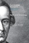 Cover: Kant and Teleology - Cambridge University Press