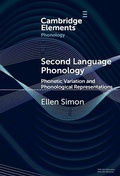 Cover: Second Language Phonology - Cambridge University Press