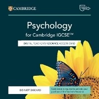 Abbildung von: Cambridge IGCSE (TM) Psychology Digital Teacher's Resource Access Card - Cambridge University Press