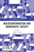 Cover: Mis/Disinformation and Democratic Society - Routledge