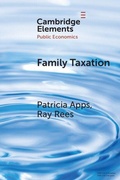 Cover: Family Taxation - Cambridge University Press