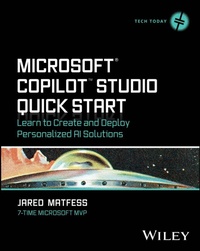 Enlarge image Cover: Microsoft Copilot Studio Quick Start - Wiley