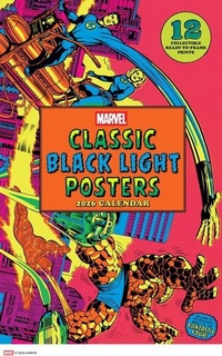 Abbildung von: Marvel Classic Black Light 2026 Poster Calendar with 12 Frameable Prints - Abrams Calendars