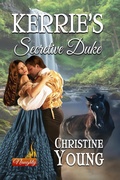 Cover: Kerrie's Secretive Duke (Naughty, #6) - Rogue Phoenix Press