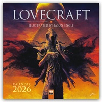 Abbildung von: Lovecraft by Jason Engle 2026 - Original Flame Tree Publishing-Kalender [Kalender] - Flame Tree Publishing