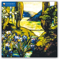 Abbildung von: Tiffany Kunstkalender 2026 - Original Flame Tree Publishing-Kalender [Kalender] - Flame Tree Publishing