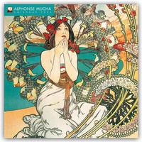 Abbildung von: Alphonse Mucha - Alfons Mucha 2026 - Original Flame Tree Publishing-Kalender [Kalender] - Flame Tree Publishing