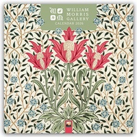 Abbildung von: William Morris Gallery 2026 - Original Flame Tree Publishing-Kalender [Kalender] - Flame Tree Publishing