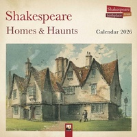Abbildung von: Shakespeare Birthplace Trust: Shakespeare Homes and Haunts Wall Calendar 2026 (Art Calendar) - Flame Tree Publishing