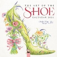 Abbildung von: The Art of the Shoe by Sally King Design Mini Wall Calendar 2026 (Art Calendar) - Flame Tree Publishing