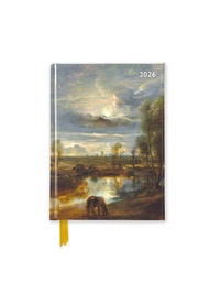 Abbildung von: The Courtauld - Landschaften im Mondlicht - Taschenkalender 2026 - Flame Tree Publishing
