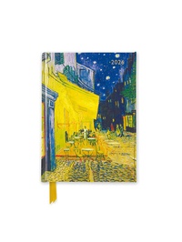 Abbildung von: Vincent van Gogh - Café Terrace - Taschenkalender 2026 - Flame Tree Publishing