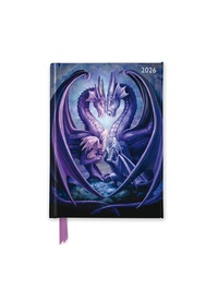Abbildung von: Anne Stokes - Aufzucht von Drachen - Taschenkalender 2026 - Flame Tree Publishing