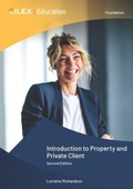 Cover: Introduction to Property and Private Client - CILEX Education