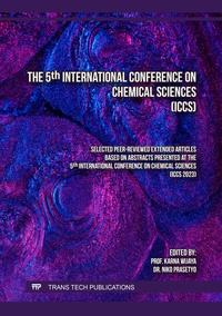 Abbildung von: The 5th International Conference on Chemical Sciences (ICCS) - Trans Tech Publications Ltd