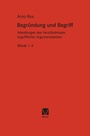 Cover: Begründung und Begriff - Meiner