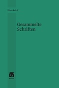 Cover: Gesammelte Schriften - Meiner