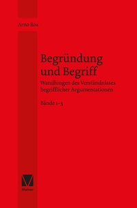 Enlarge image Cover: Begründung und Begriff - Meiner