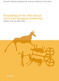 Cover: Proceedings of the 34th Annual UCLA Indo-European Conference - Buske, H