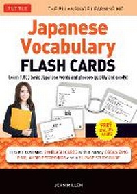 Abbildung von: Japanese Vocabulary Flash Cards Kit - Tuttle Publishing