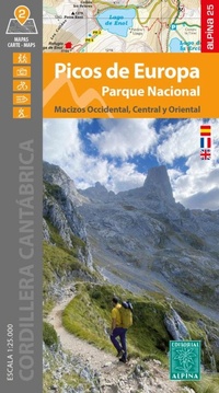 Abbildung von: Picos de Europa PN - Macizo Occidental, Central y Oriental - Alpina, Editorial, S.L.