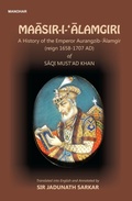 Cover: Maasir-i-Alamgiri - Manohar Publishers and Distributors
