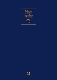 Abbildung von: Concordancia Calderoniana / Konkordanz zu Calderón - Georg Olms Verlag