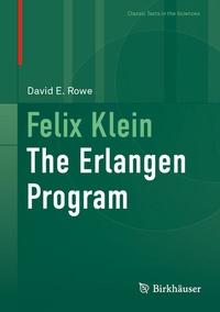 Abbildung von: Felix Klein - Birkhäuser